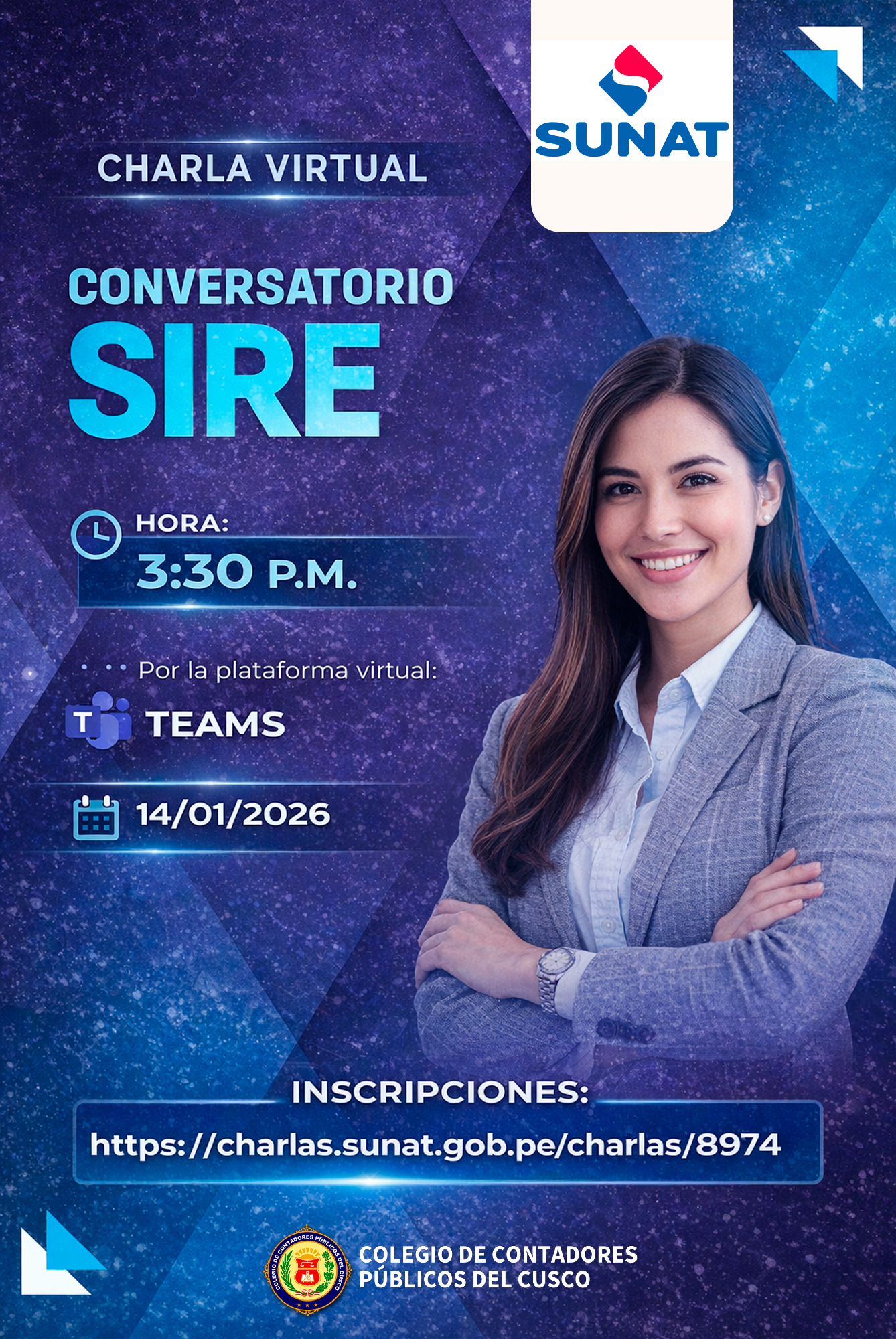 Flyer del curso: SIRE