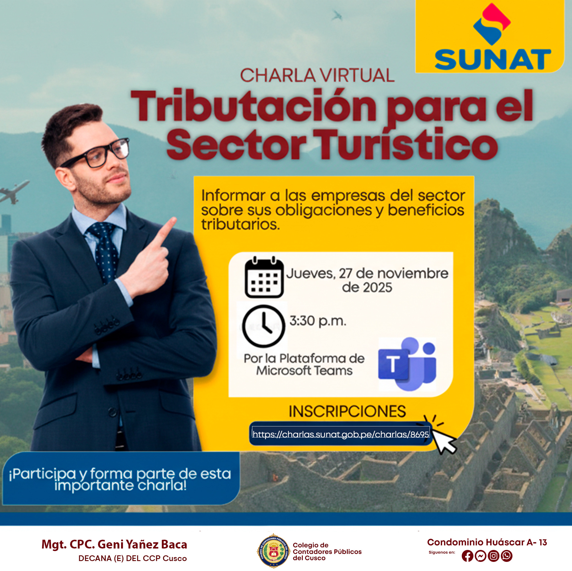 Flyer: Tributación para el Sector Turístico